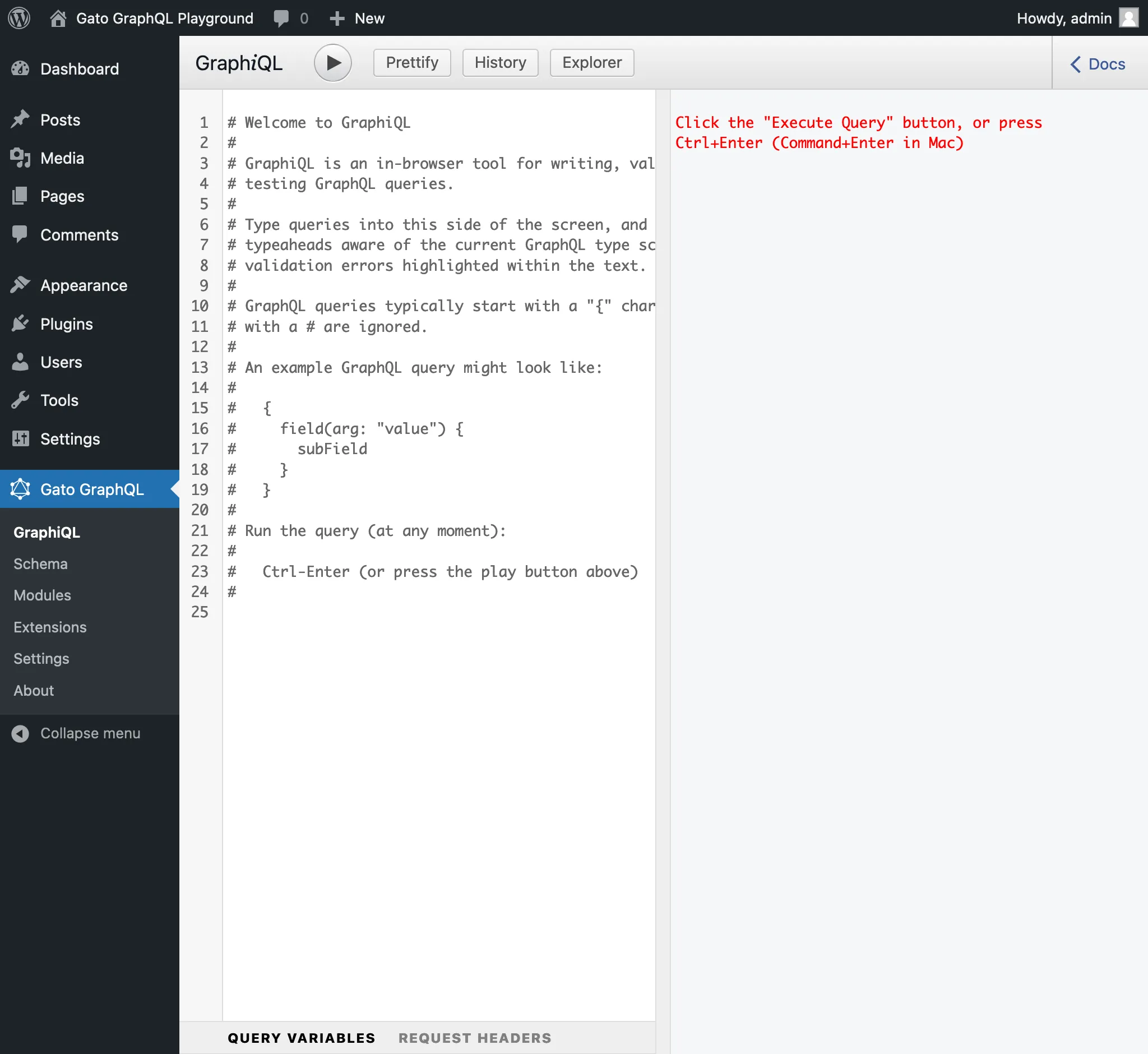 Gato GraphQL sadeleştirildi